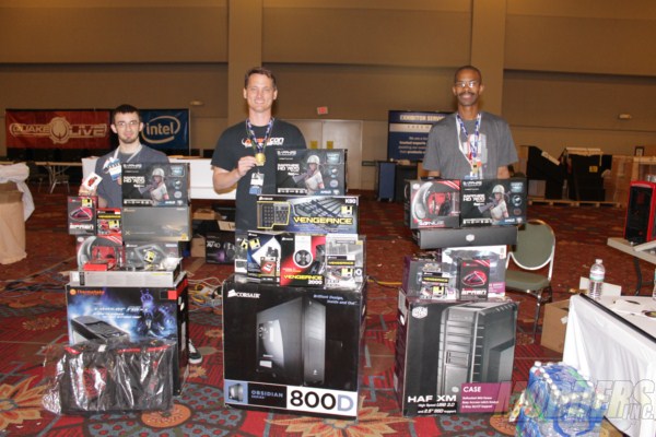 first place winners at the 2012 Modders-Inc/QuakeCon Case Modding Contest