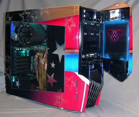 Wonder Woman Case Mod Bob Stewart, BOBDBONE, wonder woman 3