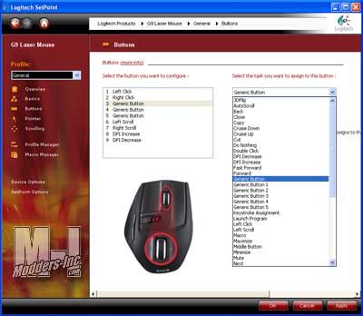 Logitech G9 Laser Mouse Gaming Mouse, Logitech 5