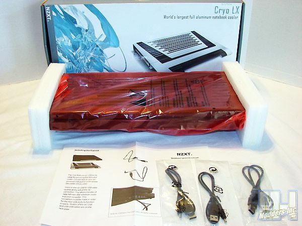 NZXT Cryo LX Notebook Cooler Laptop Cooler, NZXT 4