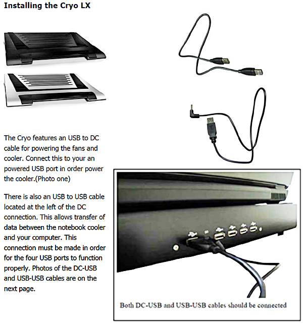 NZXT Cryo LX Notebook Cooler Laptop Cooler, NZXT 1