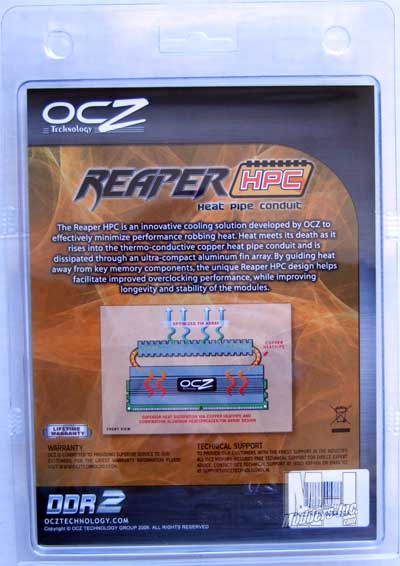 OCZ DDR2 PC2-8500 Reaper HPC Edition PC Memory Memory, OCZ 2