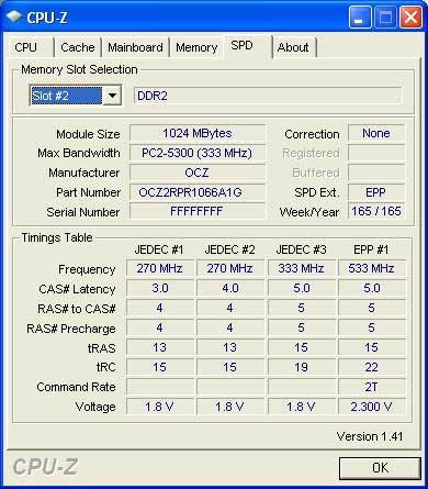 OCZ DDR2 PC2-8500 Reaper HPC Edition PC Memory Memory, OCZ 3
