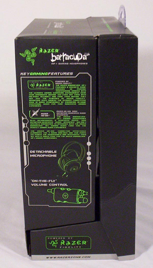 Modders-Inc Case Mods / Hardware Reviews - Razer Barracuda HP-1 Headphones Side 1