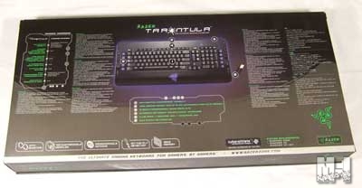 Razer Tarantula Keyboard Gaming Keyboard, Razer 1