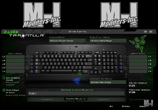 Razer Tarantula Keyboard Gaming Keyboard, Razer 11
