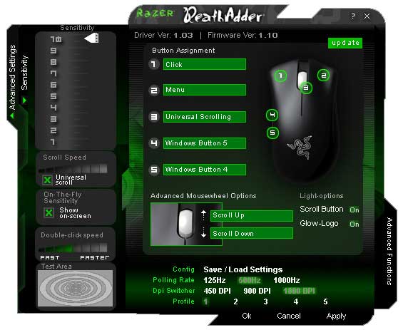 Razer DeathAdder Gaming Mouse Gaming Mouse, Razer 2