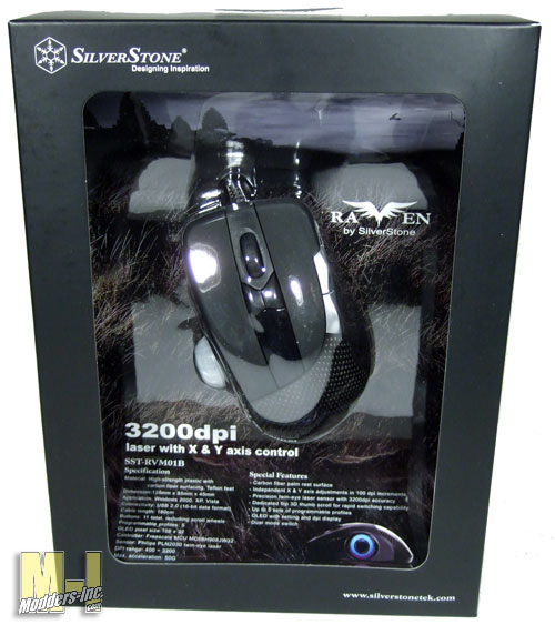 SilverStone Raven Mouse Gaming Mouse, SilverStone 1