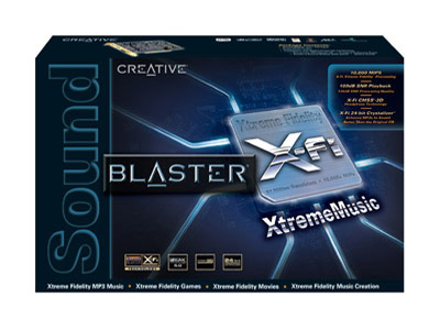 Sound Blaster X-FI XtremeMusic sound card 1