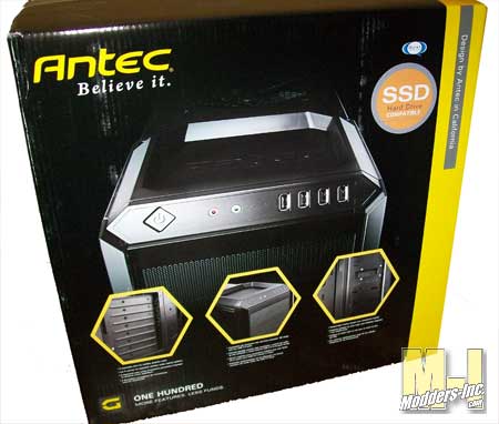 Antec One Hundred Mid Tower PC Gaming Case Antec, Mid Tower, One Hundred 3