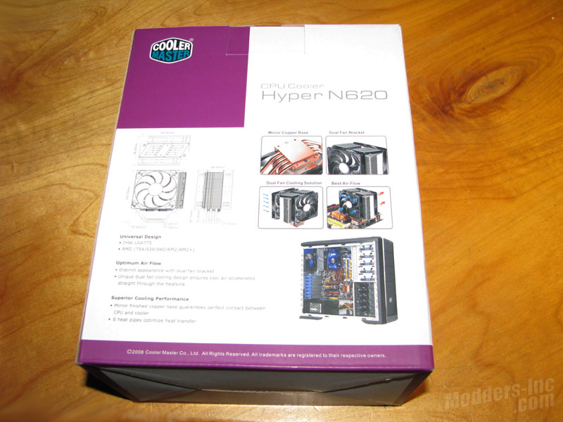 Cooler Master Hyper N620 CPU Cooler Cooler Master, CPU Cooler, Hyper N620, r Hyper N620 3