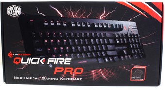 Cooler Master Quick Fire Pro Keyboard Cooler Master, Keyboard, Quick Fire Pro 1