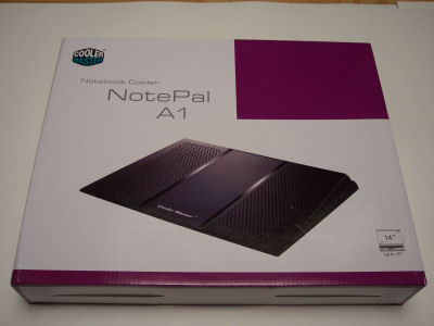 Cooler Master NotePal A1 Laptop Cooler Stand Cooler Master, laptop 1