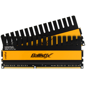 Crucial Ballistix DDR3 PC3-12800 Memory Ballistix, Crucial 4GB kit, DDR3 PC3-12800, Memory 2