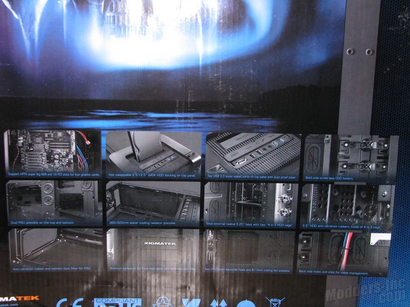 Xigmatek Elysium Super Tower Computer Case computer case, Elysium Super Tower, Xigmatek 3