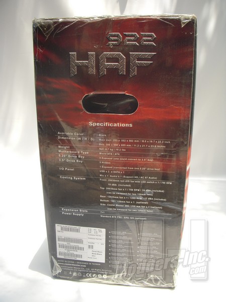Cooler Master HAF 922 Mid Tower Case Cooler Master, HAF 922 3