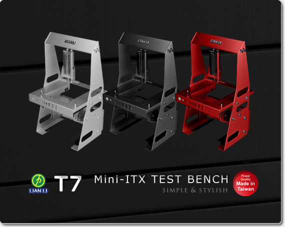 Lian Li Pitstop T7 Mini-ITX Test Bench Lian Li, Mini-ITX, Pitstop T7, Test Bench 1