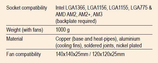 Noctua NH-C14 CPU Cooler CPU Cooler, NH-C14, Noctua 3