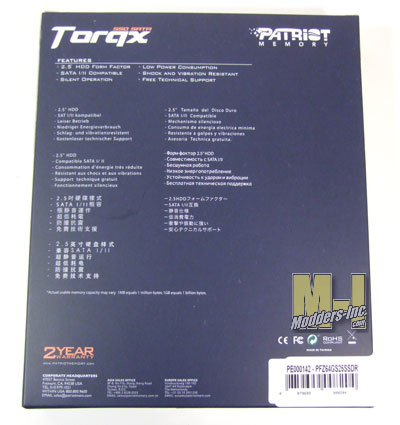 Patriot Torqx SSD (Solid State Disk) 64GB Patriot, SSD, Torqx 3
