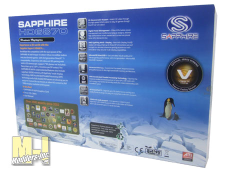 SAPPHIRE Vapor-X HD 6870 1GB GDDR5 Graphic Card Graphic Card, HD 6870, Sapphire, Vapor-X, Video Card 3