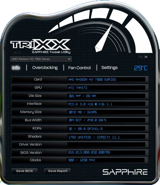 Sapphire HD 7950 OC Graphics Card Graphics Card, HD 7950 OC, Sapphire, Video Card 7
