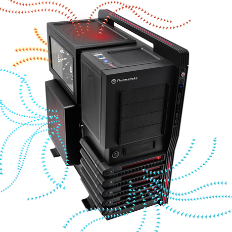 Thermaltake Level 10 GT Computer Case ATX, computer case, Level 10 GT, Thermaltake 1