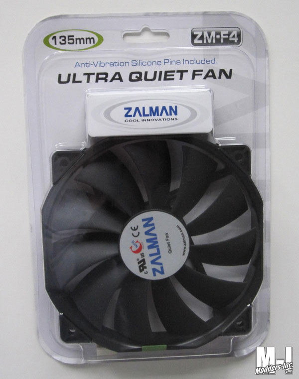 Zalman ZM-F4 135mm Fan 135mm, Fan, Zalman, ZM-F4 3
