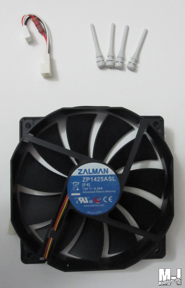 Zalman ZM-F4 135mm Fan 135mm, Fan, Zalman, ZM-F4 2