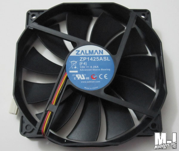 Zalman ZM-F4 135mm Fan 135mm, Fan, Zalman, ZM-F4 5