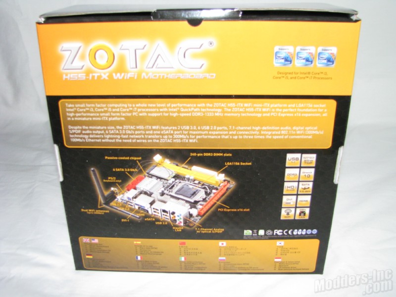 Zotac H55ITX-C-E Motherboard H55ITX-C-E, Motherboard, Zotac 3