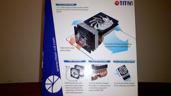 Titan Fenrir Siberia Edition CPU Cooler CPU Cooler, Fenrir, Siberia Edition, Titan 6