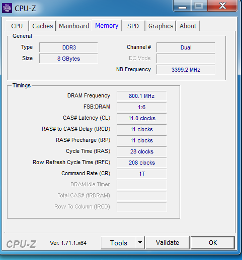 1600mhz stock