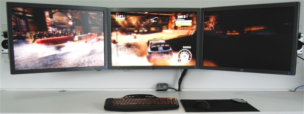 Triple Monitor Gaming on a Budget - TechSpot 1