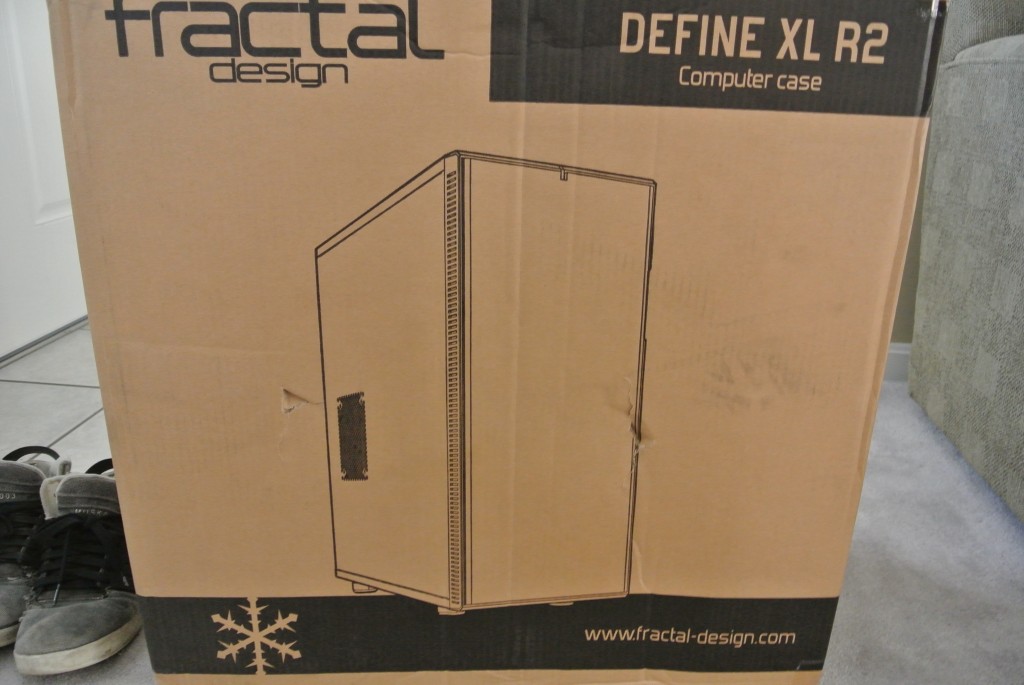 Fractal Design Define XL R2 - Black - Kabinett - Miditower - Svart