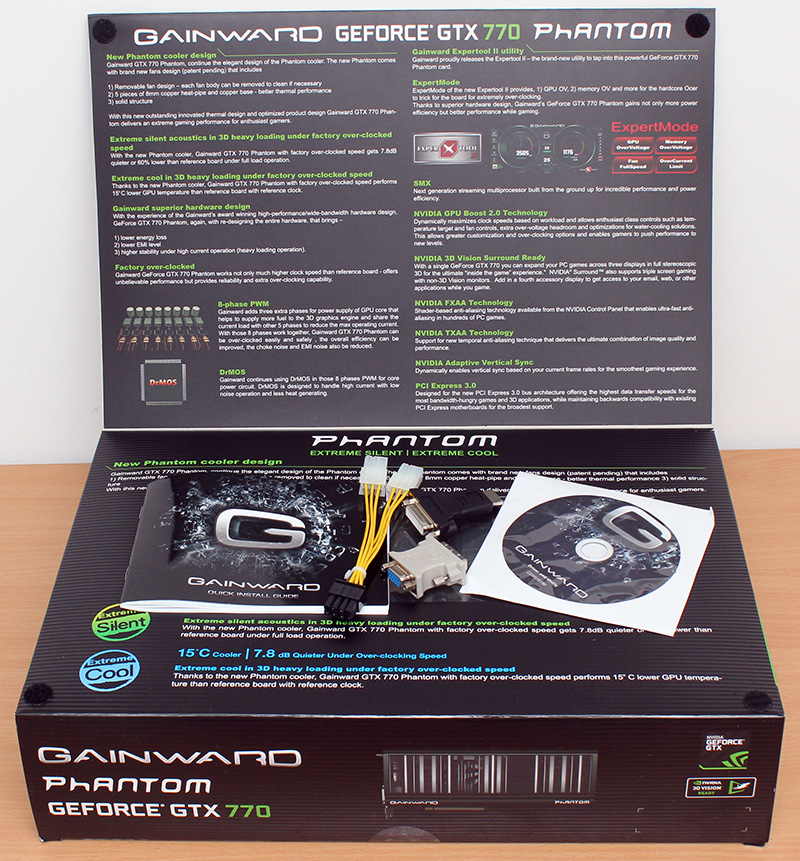 Gainward GeForce GTX 770 Phantom OC 2GB Graphics Card Review - eTeknix Gainward, GeForce 1