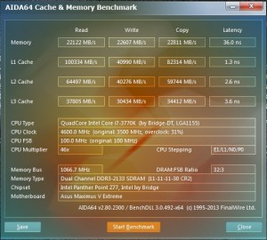 AIDA64 XMP Timings