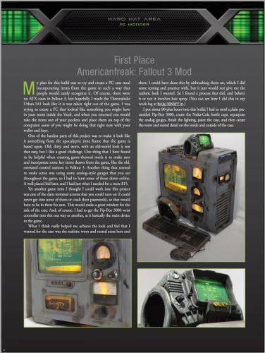 CPU Mag -- 1st Place Fallout 3 Mod