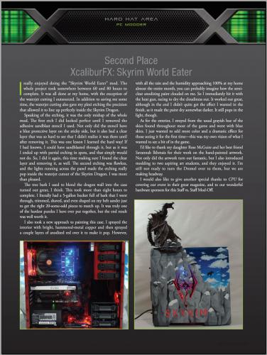 CPU Mag -- 2nd Place SKYRIM World Eater