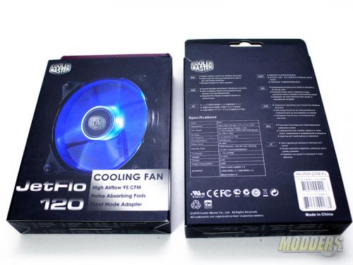 Cooler Master JetFlo 120mm LED Fan box
