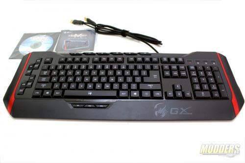 GX Gaming Manticore Keyboard Box Contents
