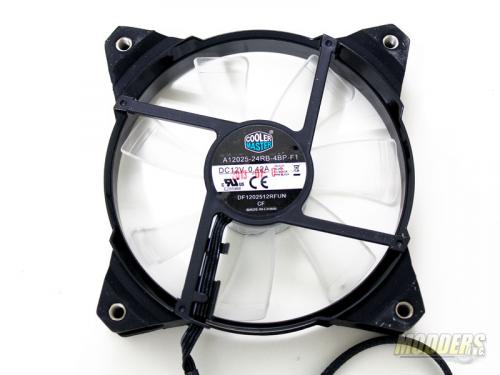 Cooler Master JetFlo 120mm LED Fan Rear Shot