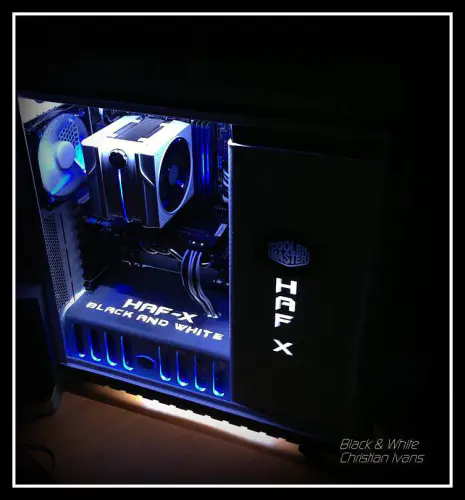 Cooler Master HAF X Black And White Case Mod 1 HAF X Black And White