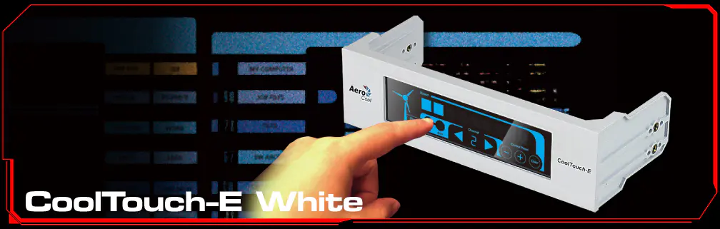 Press Release: Aerocool CoolTouch-E & CoolTouch-R: Release of two touch-screen fan controller Aerocool, Fan Controller 2