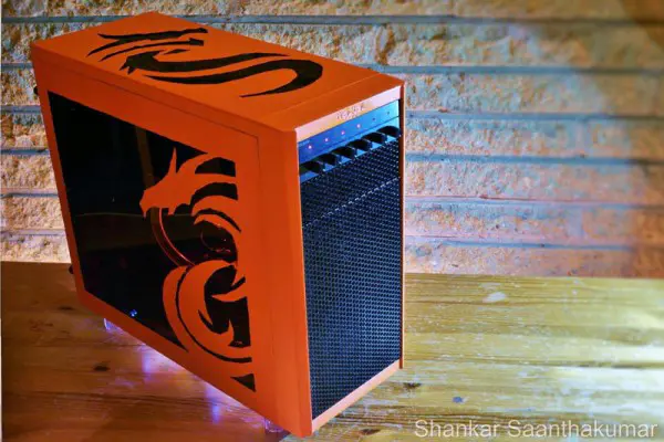 Orange Dragon: Fractal Design Core 1000 Case Mod 4 Orange-Dragon-2