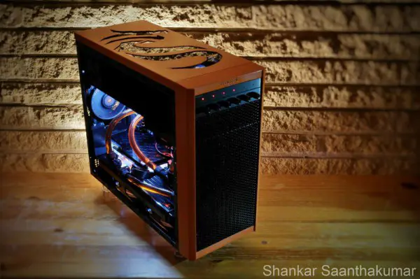 Orange Dragon: Fractal Design Core 1000 Case Mod 1 Orange-Dragon-7