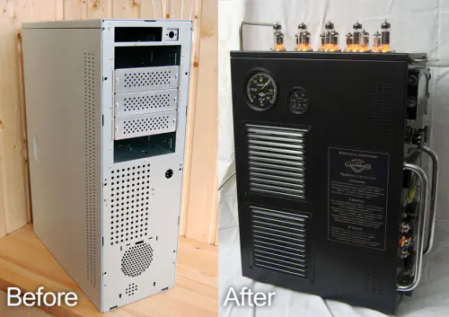 Iron Felix: Retro-futuristic Dieselpunk Casemod 2 Iron Felix