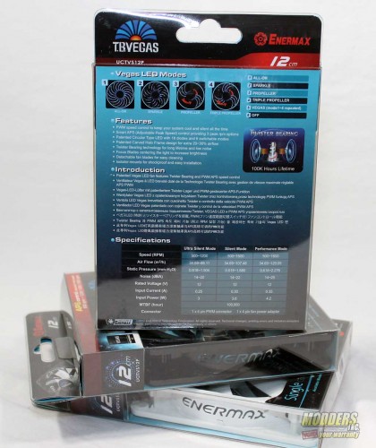Enermax T.B.VEGAS 120 mm Fan