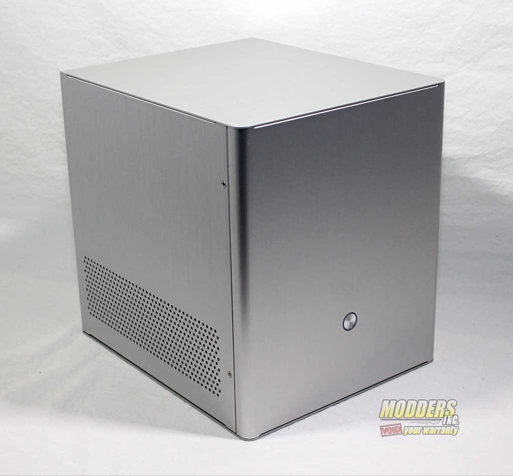 Rosewill Legacy V4-S Silver Aluminum Mini-ITX Cube Computer Case