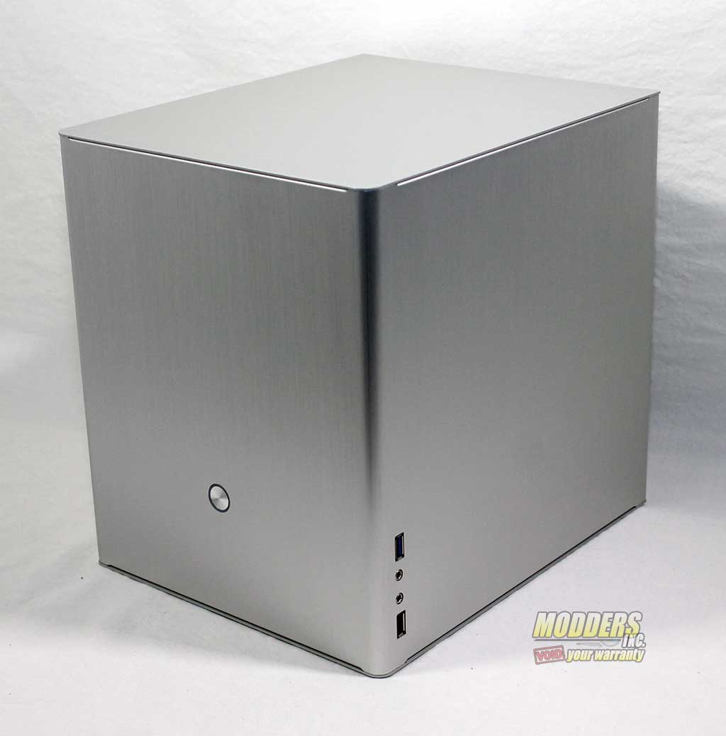 Rosewill Legacy V4-S Silver Aluminum Alloy Mini-ITX Cube Computer Case