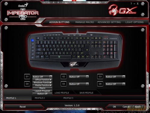assign buttons